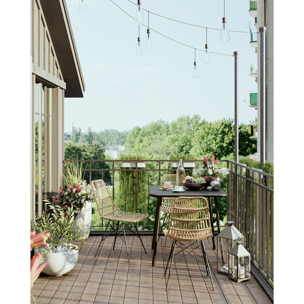 Lantern Giardino Silver (4/Set)