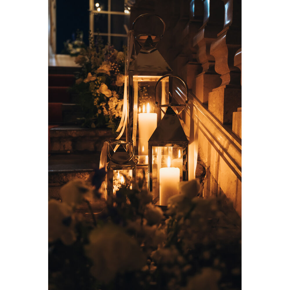 Lantern Giardino Silver (4/Set)
