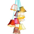 Pendant Lamp Saloon Flowers 9-lite