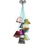 Pendant Lamp Saloon Flowers 9-lite