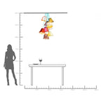 Pendant Lamp Saloon Flowers 9-lite