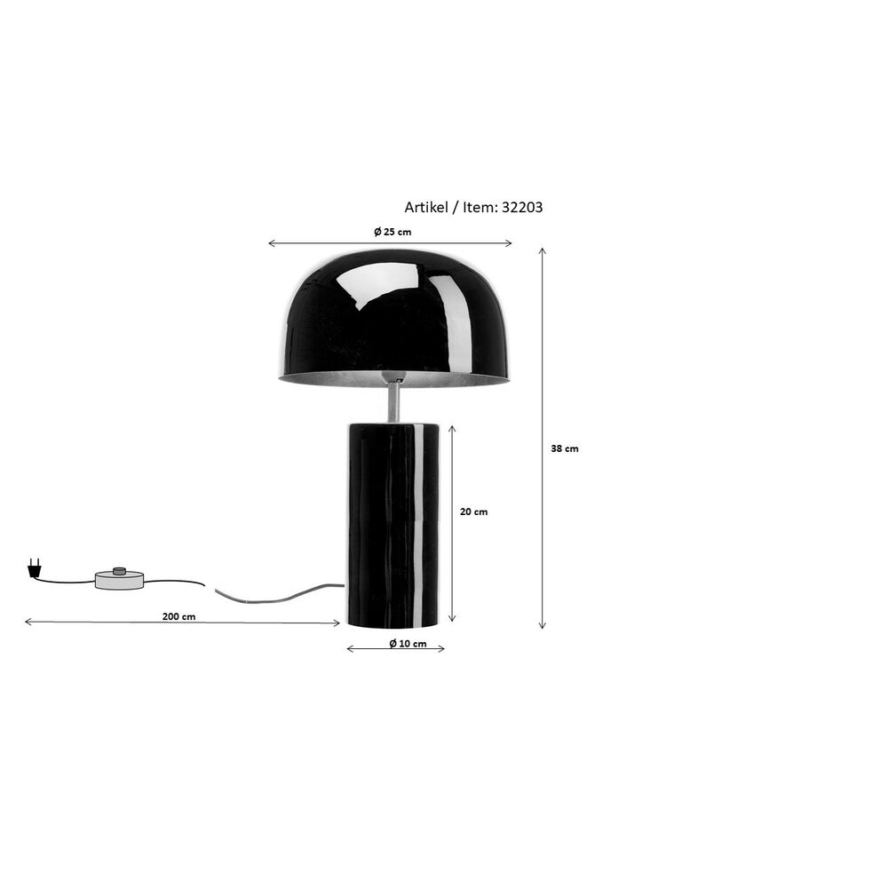 Table Lamp Loungy Gold