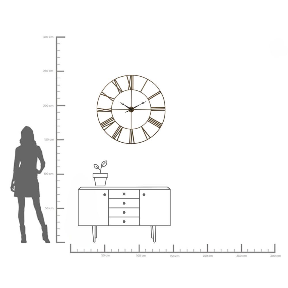 Wall Clock Factory 120cm