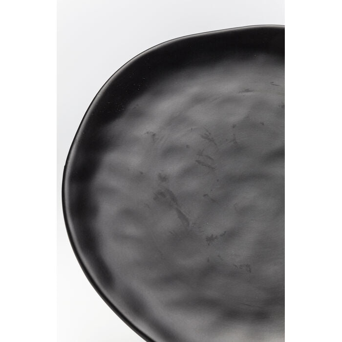 Plate Organic Black 26cm (2/Set)