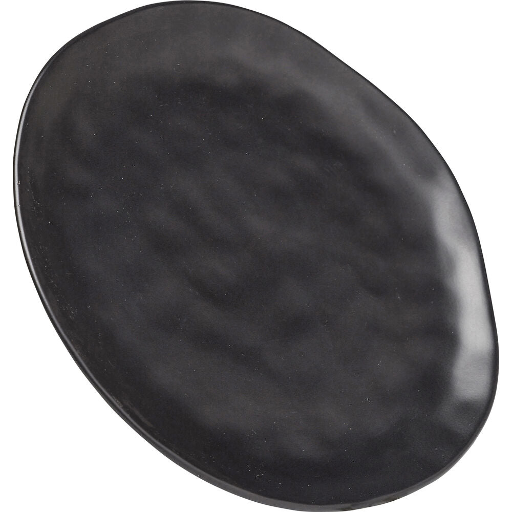 Plate Organic Black 26cm (2/Set)