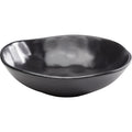 Plate Deep Organic Black 22cm (2/Set)
