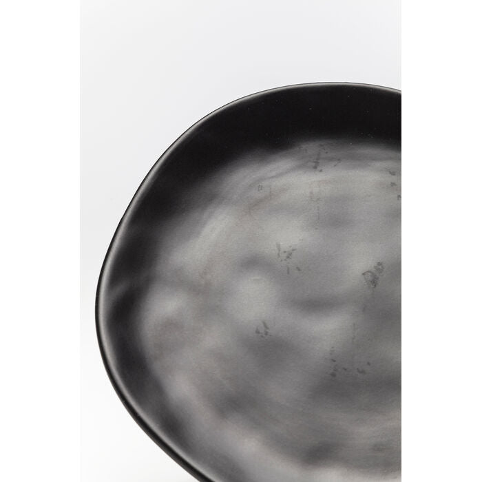 Plate Organic Black 20cm (2/Set)