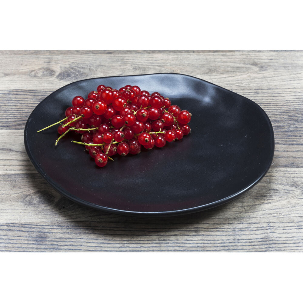 Plate Organic Black 20cm (2/Set)