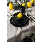 Bowl Organic Black 15cm (2/Set)