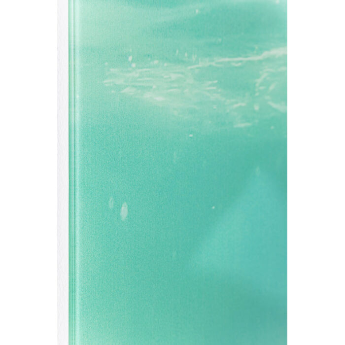 Picture Glass Swimming Elephant 180x120cm
