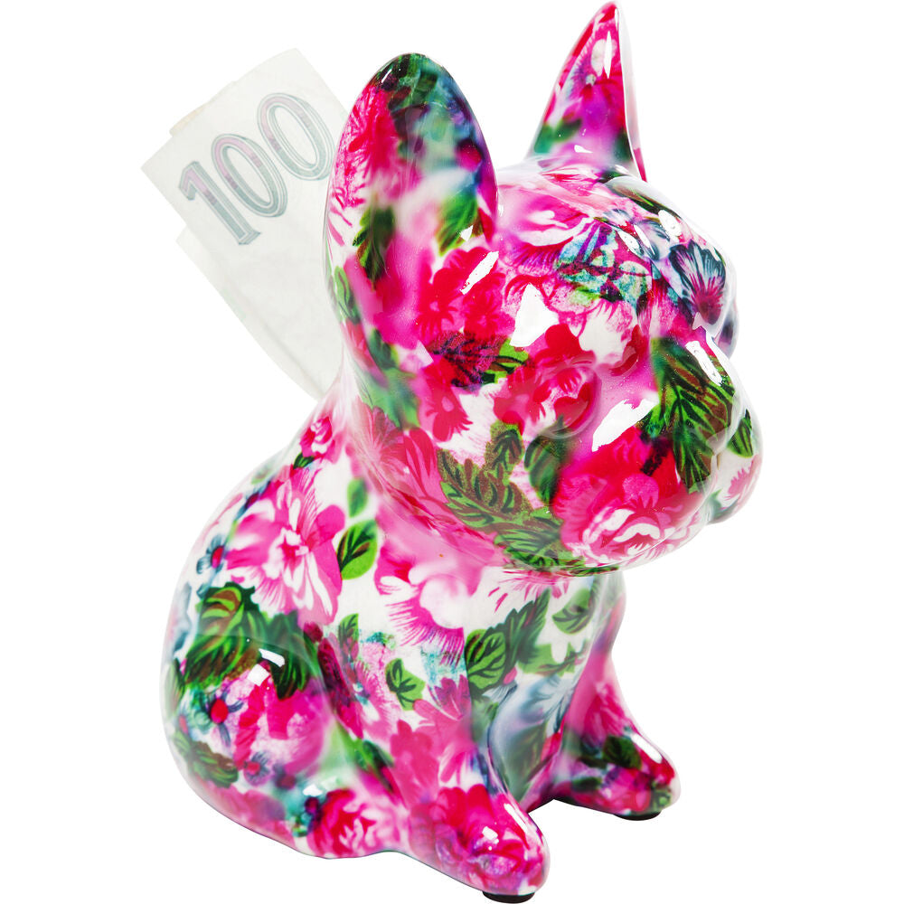 Money Box Dog Fiore 12cm Assorted (1 box of 4)