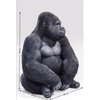Deco Figurine Monkey Gorilla Side XL B