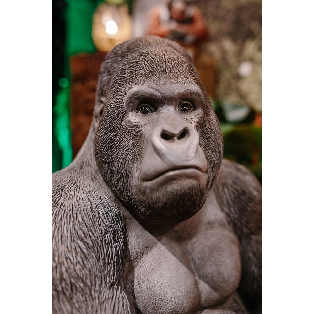 Deco Figurine Monkey Gorilla Side XL B