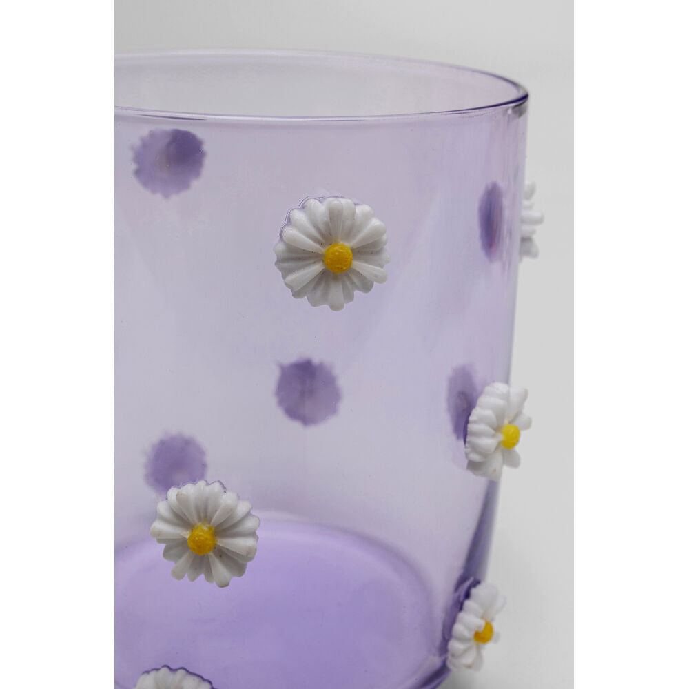 Tumbler Party Flowers 9cm (4/part)
