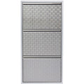 Shoe Container Caruso 3 Silver brushed (MO)