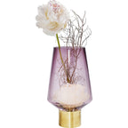 Vase noble ring purple 26cm