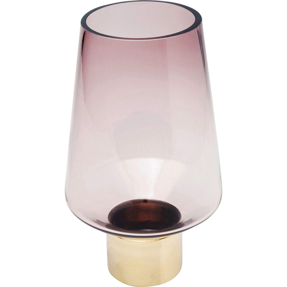 Vase noble ring purple 26cm