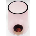 Vase noble ring purple 26cm