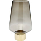 Vase noble ring brown 40cm