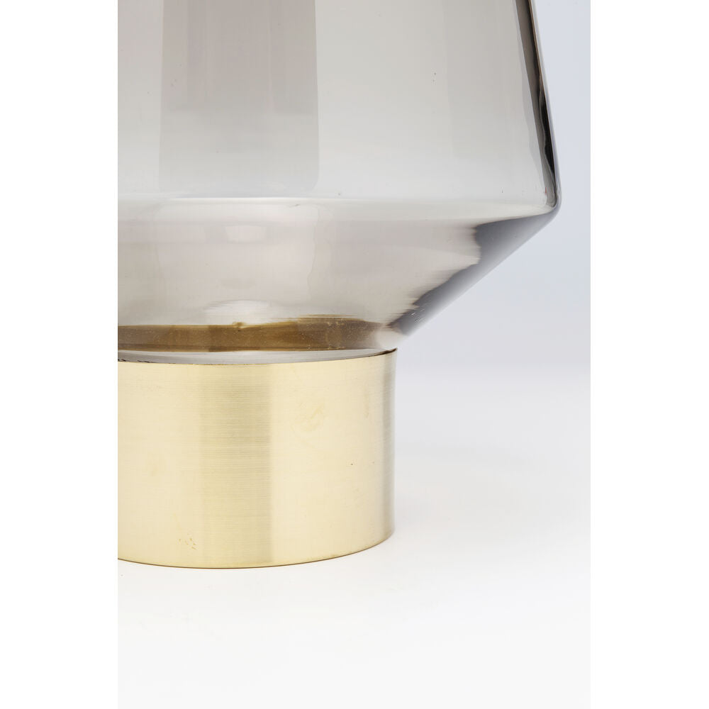 Vase noble ring brown 40cm