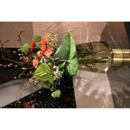 Vase noble ring brown 40cm