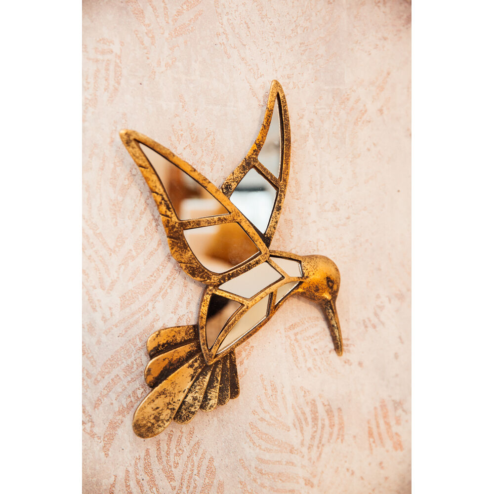 Wall Object Hummingbird Mirror 27x32cm