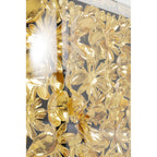 Object Picture Gold Flower 80x80cm