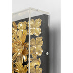 Object Picture Gold Flower 80x80cm