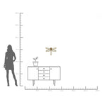 Wall Object Dragonfly Mirror 46x36cm