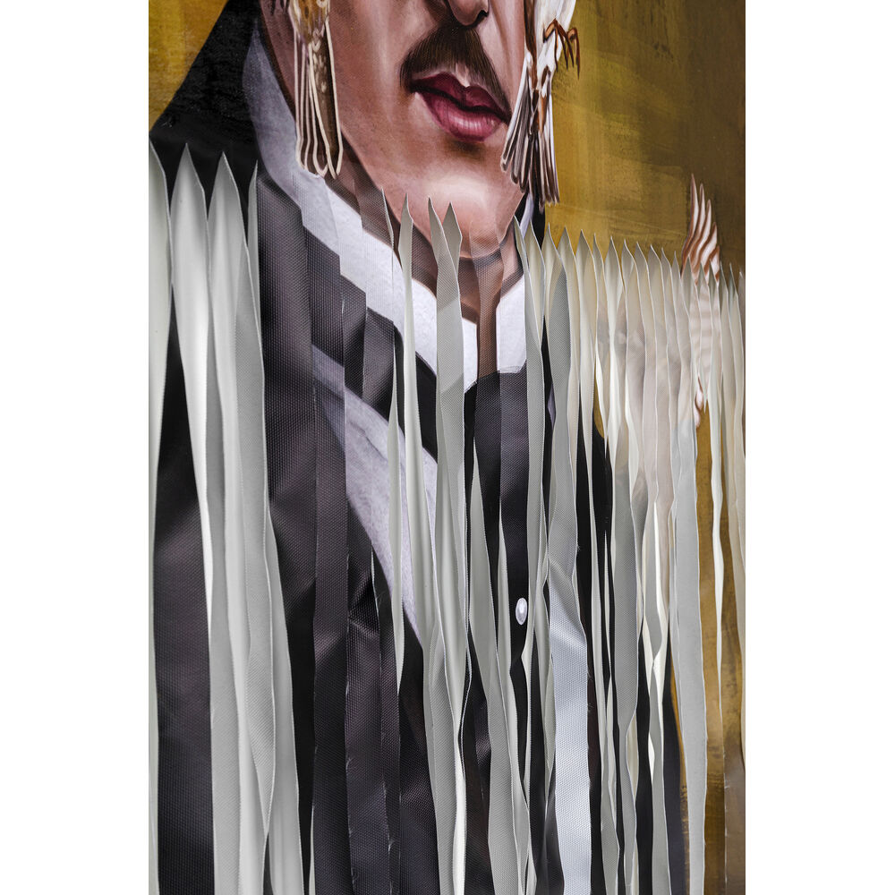 Framed Picture Gentleman Cuts 130x163c