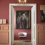 Framed Picture Gentleman Cuts 130x163c