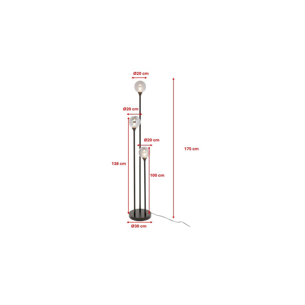 Floor Lamp Al Capone Tre