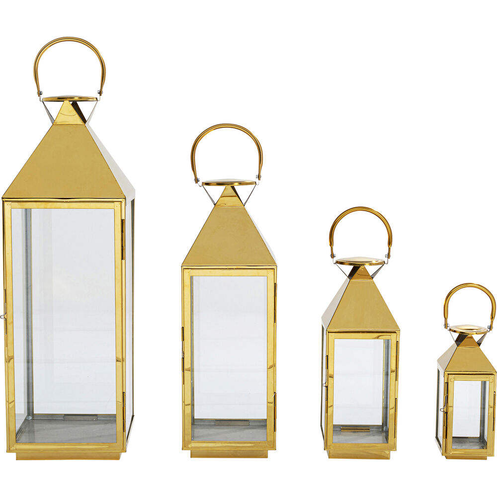 Lantern Giardino Gold (4/Set)