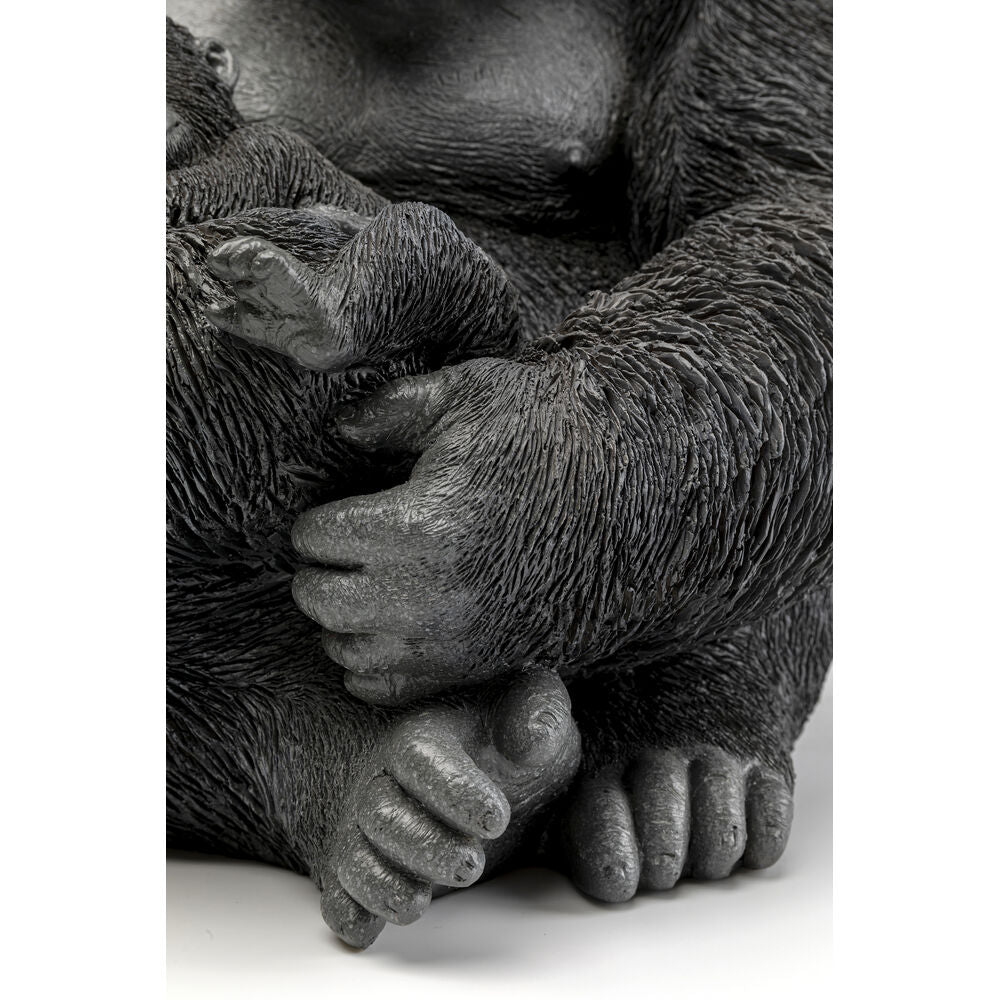Deco Figurine Cuddle Gorilla Family