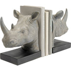 Bookend Rhino (2/Set)
