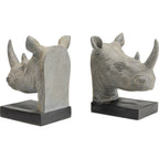 Bookend Rhino (2/Set)