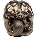 Deco Figur Nude Man Relief 13cm