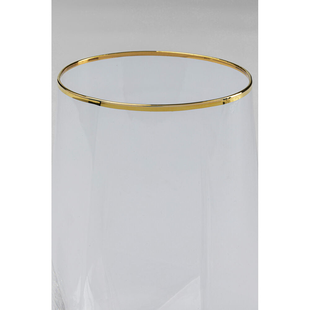 Tumbler Diamond Gold Rim (2/Set)