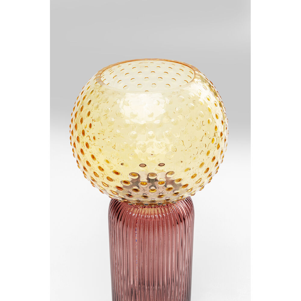 Vase Marvelous Duo Yellow Purple 31cm