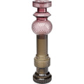 Candle Holder Marvelous Duo Purple Grey 49