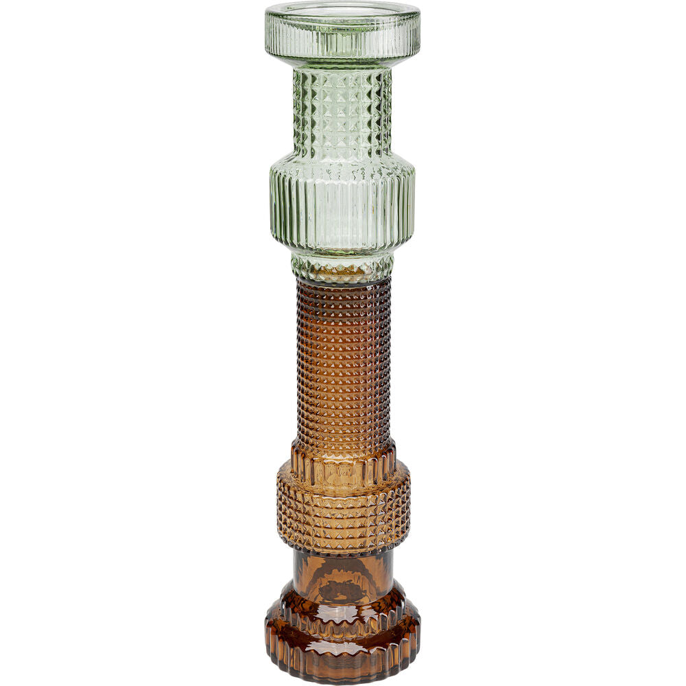 Candle Holder Marvelous Duo Green Brow