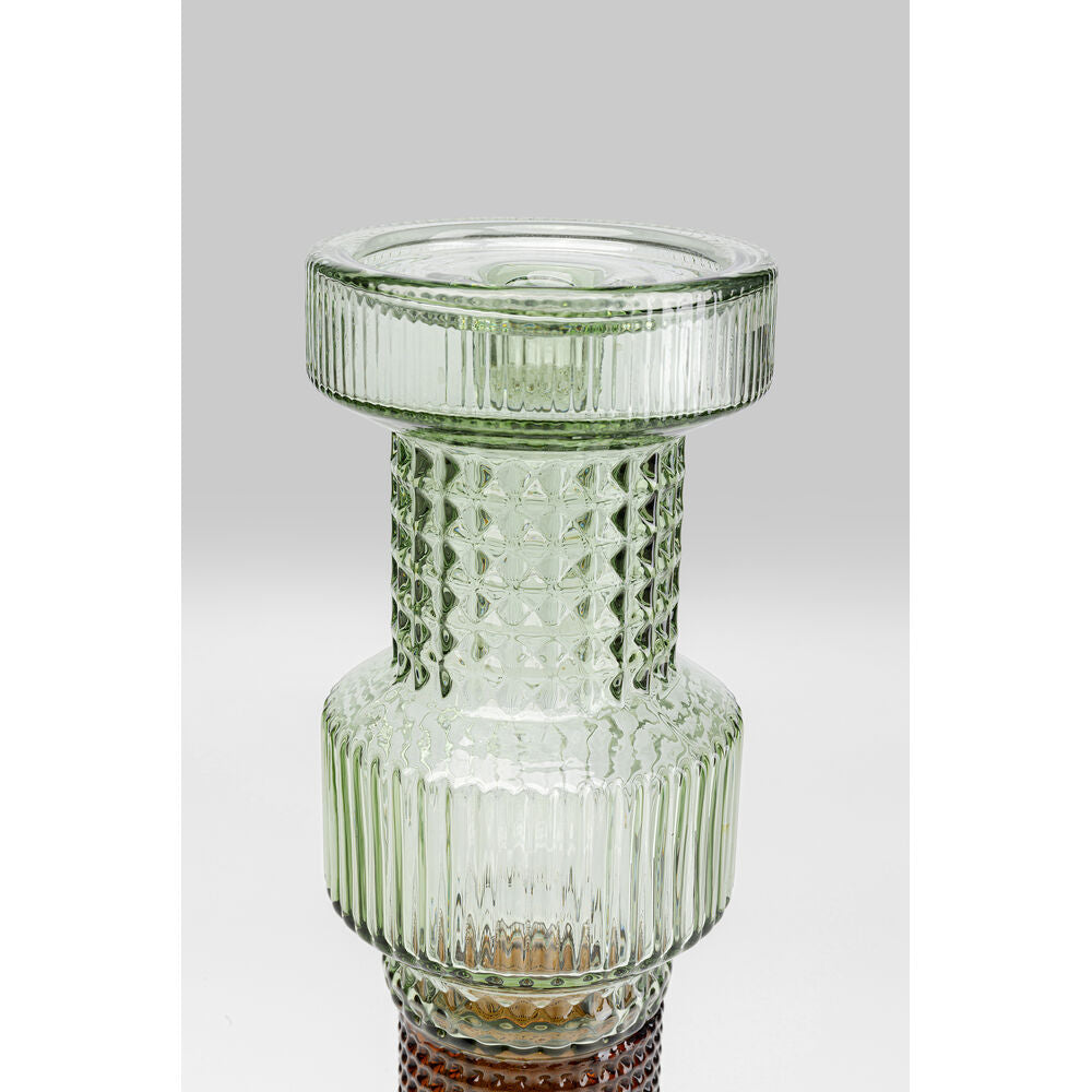 Candle Holder Marvelous Duo Green Brow