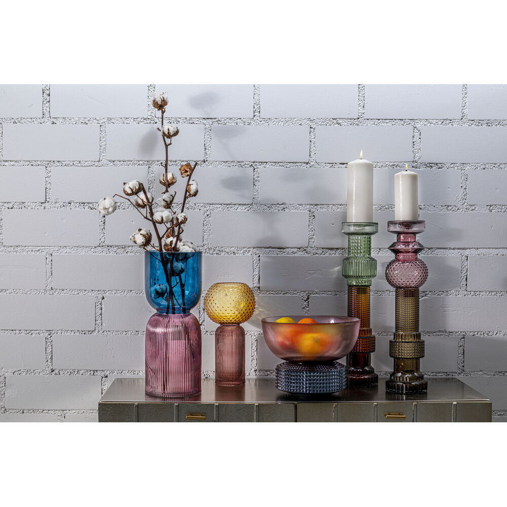 Candle Holder Marvelous Duo Green Brow