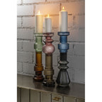 Candle Holder Marvelous Duo Green Brow