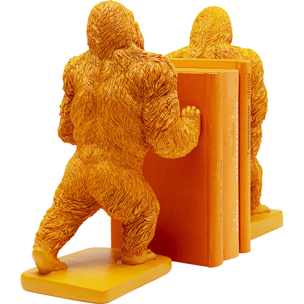 Bookend Gorilla Orange (2/Set)