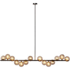 Pendant Lamp Scala Balls Black 155cm