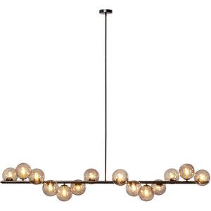 Pendant Lamp Scala Balls Black 155cm