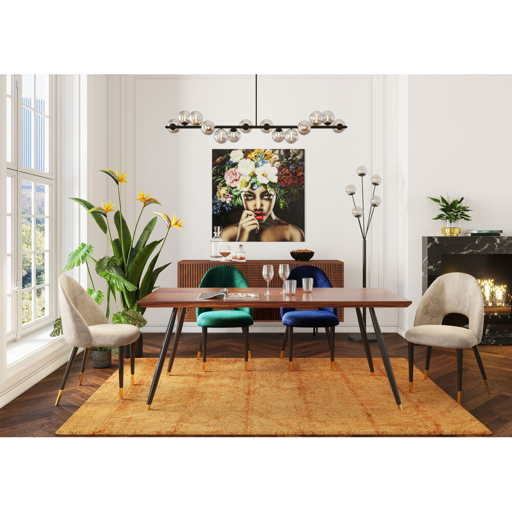Pendant Lamp Scala Balls Black 155cm