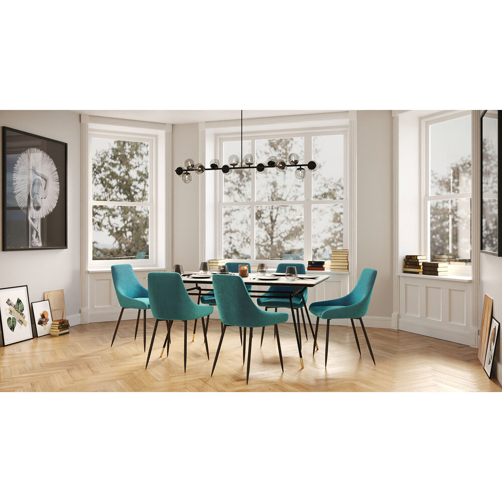 Pendant Lamp Scala Balls Black 155cm