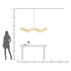 Pendant Lamp Scala Balls Brass 155cm